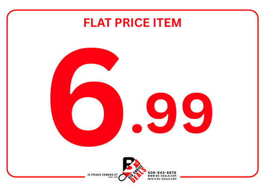 Flat Price Item - $6.99