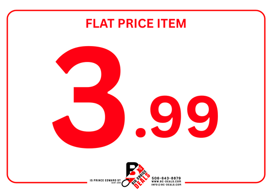 Flat Price Item - $3.99