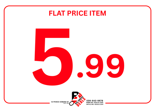 Flat Price Item - $5.99
